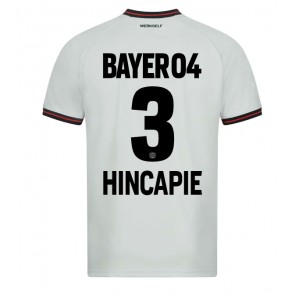 Bayer Leverkusen Piero Hincapie #3 Gostujuci Dres 2023-24 Kratak Rukavima